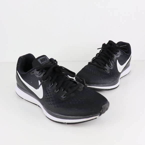 Nike Air Zoom Pegasus 34 Mens Running Shoe Black 9 - Picture 3 of 9